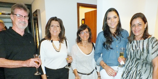 Maria Inez Diniz Ferreira, Cintia Gabriela Oliveira, Deise Pucci e João Steffen em foto by Camila Pizzo